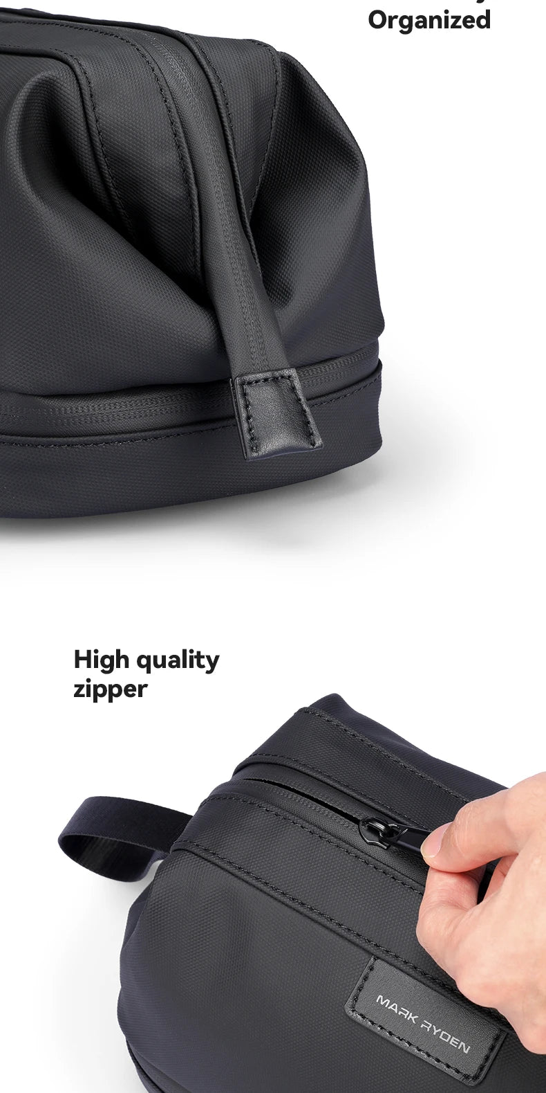 MARK RYDEN Travel Organizer Bag Toiletries Waterproof Pouch Makeup Bag