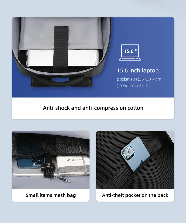 Mark Ryden Sac à dos urbain imperméable – Mobilité quotidienne