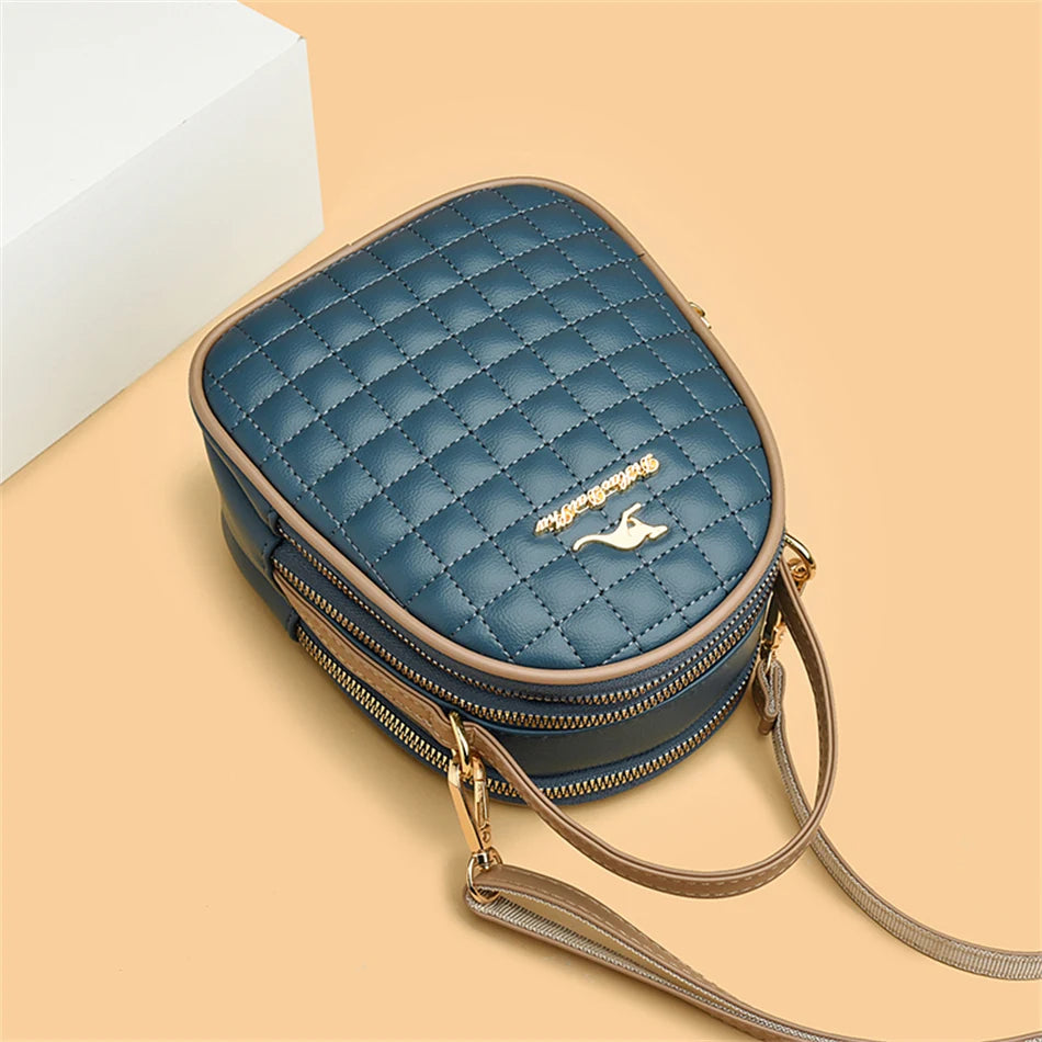 Sac à main urbain en cuir – Élégance et organisation