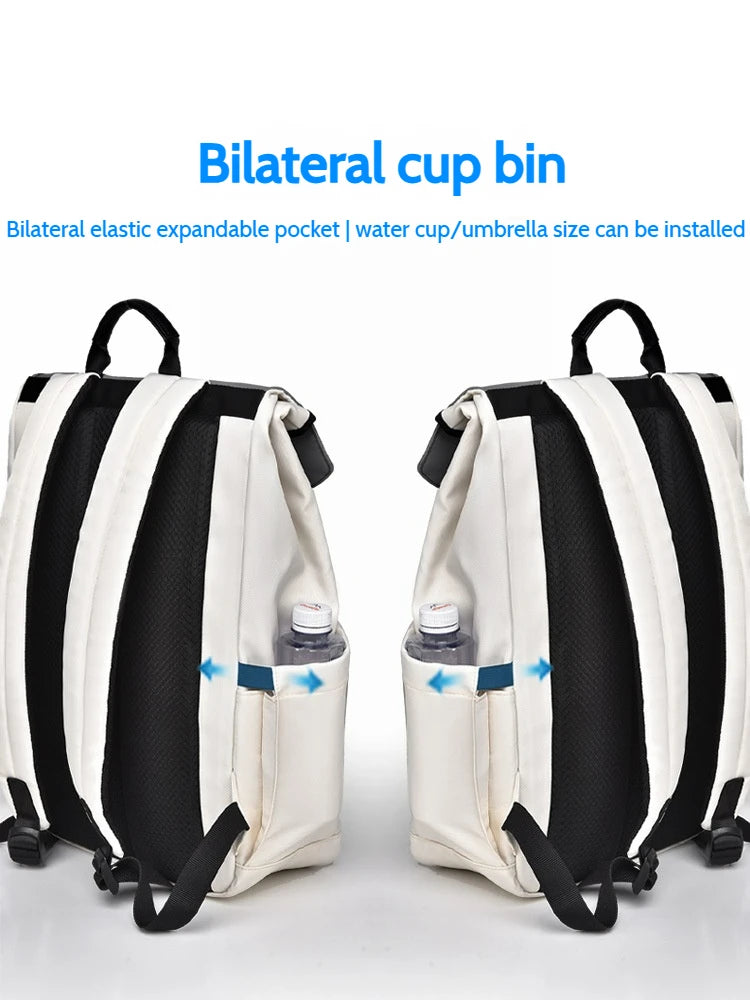 MARKROYAL Boys Laptop Backpack Large Capacity Flip Student Book Backpack Lightweight Travel Trendy Cool 15.6 Inch