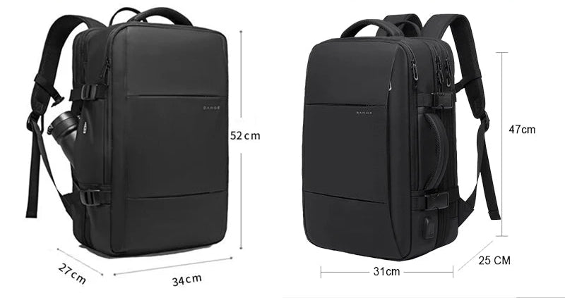 Sac à dos de voyage extensible