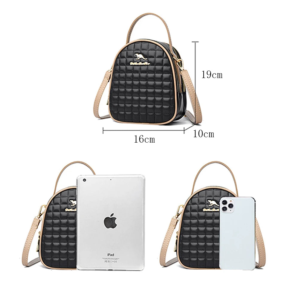 Sac à main urbain en cuir – Élégance et organisation