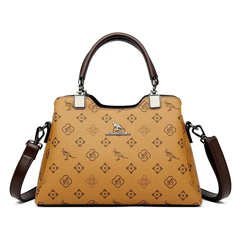 Sac à main effet crocodile – Élégance classique