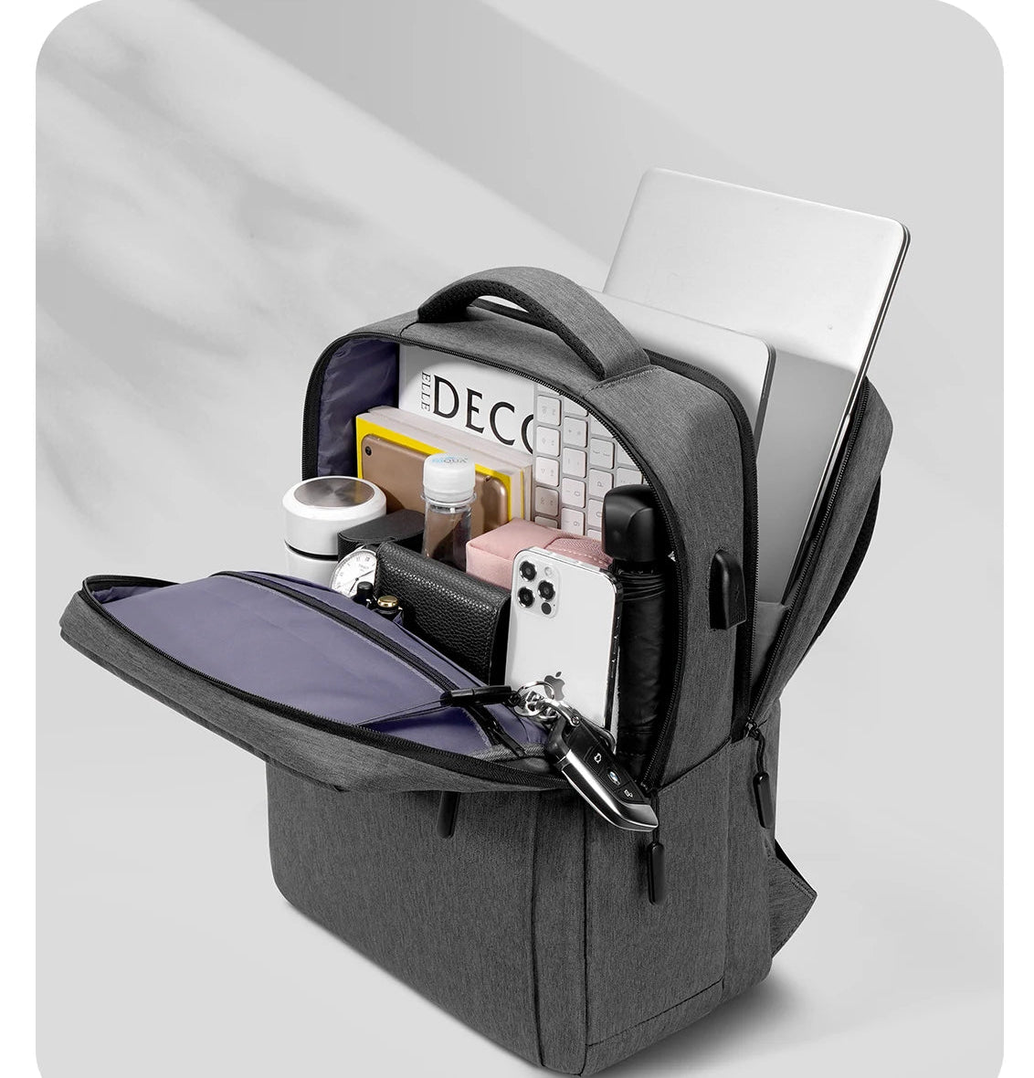 Sac à dos minimaliste pour voyage et quotidien