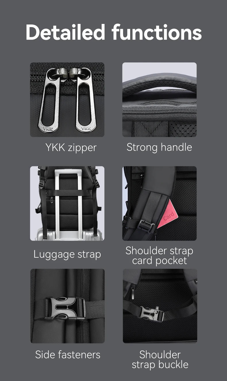 Mark Ryden Sac à dos de voyage grande capacité – Extensible et fonctionnel