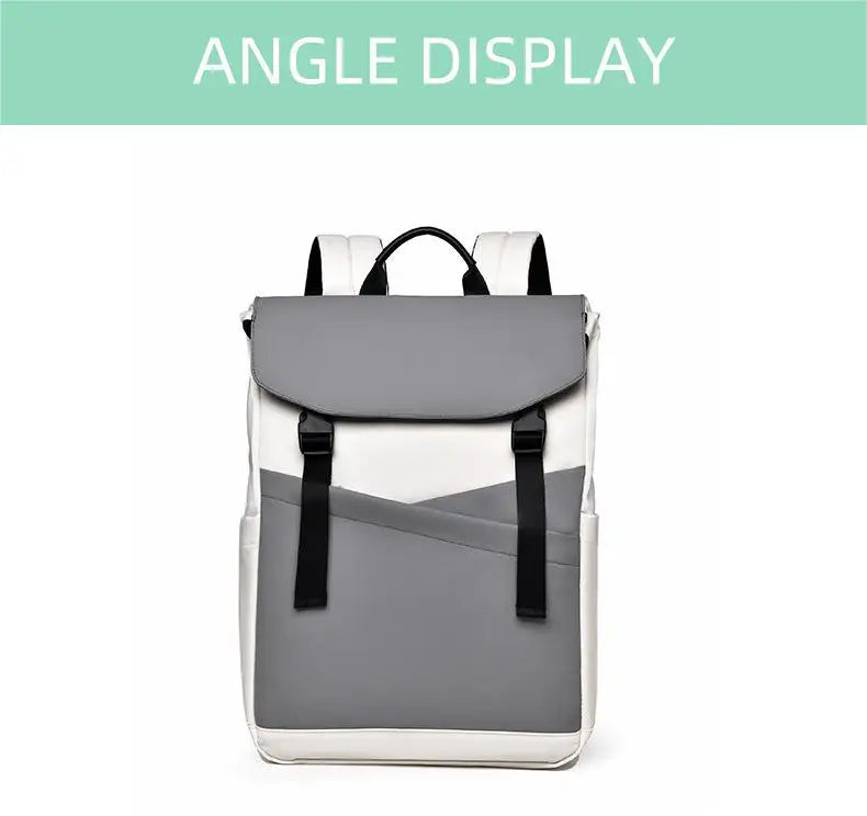 MARKROYAL Boys Laptop Backpack Large Capacity Flip Student Book Backpack Lightweight Travel Trendy Cool 15.6 Inch