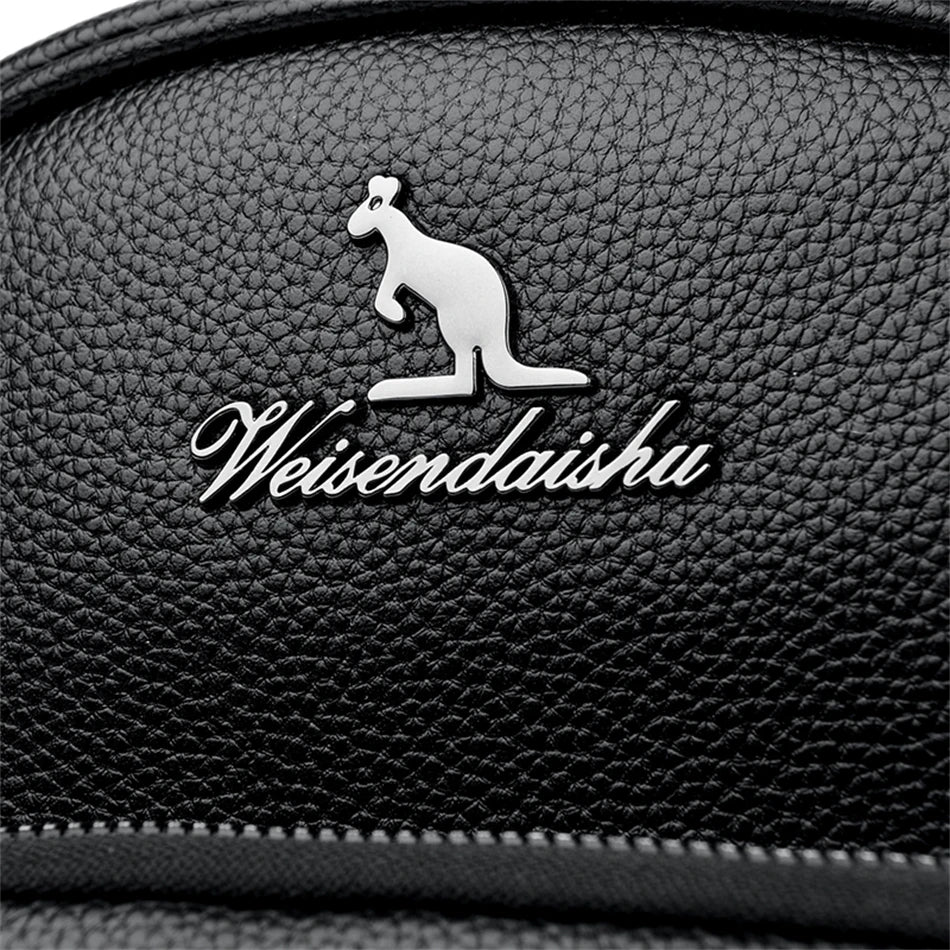 Sac à dos de voyage polyvalent en cuir