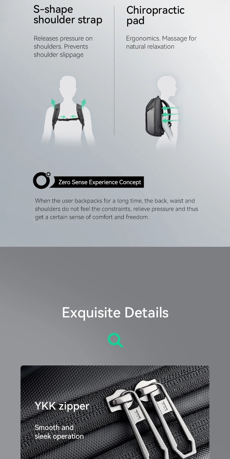 Mark Ryden 360 Protection Laptop Backpack Travel Original Brand Bag