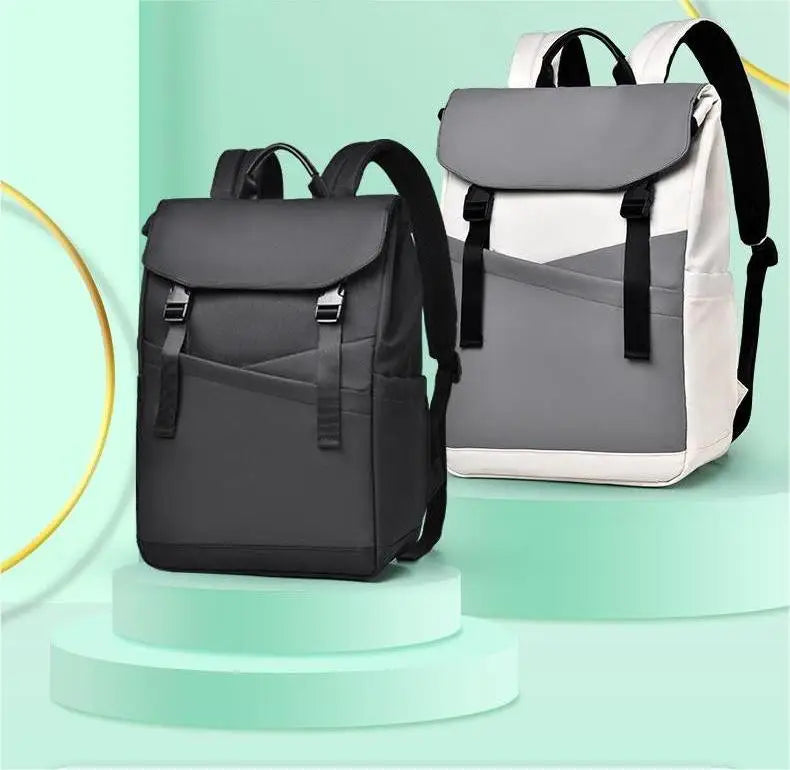 MARKROYAL Boys Laptop Backpack Large Capacity Flip Student Book Backpack Lightweight Travel Trendy Cool 15.6 Inch