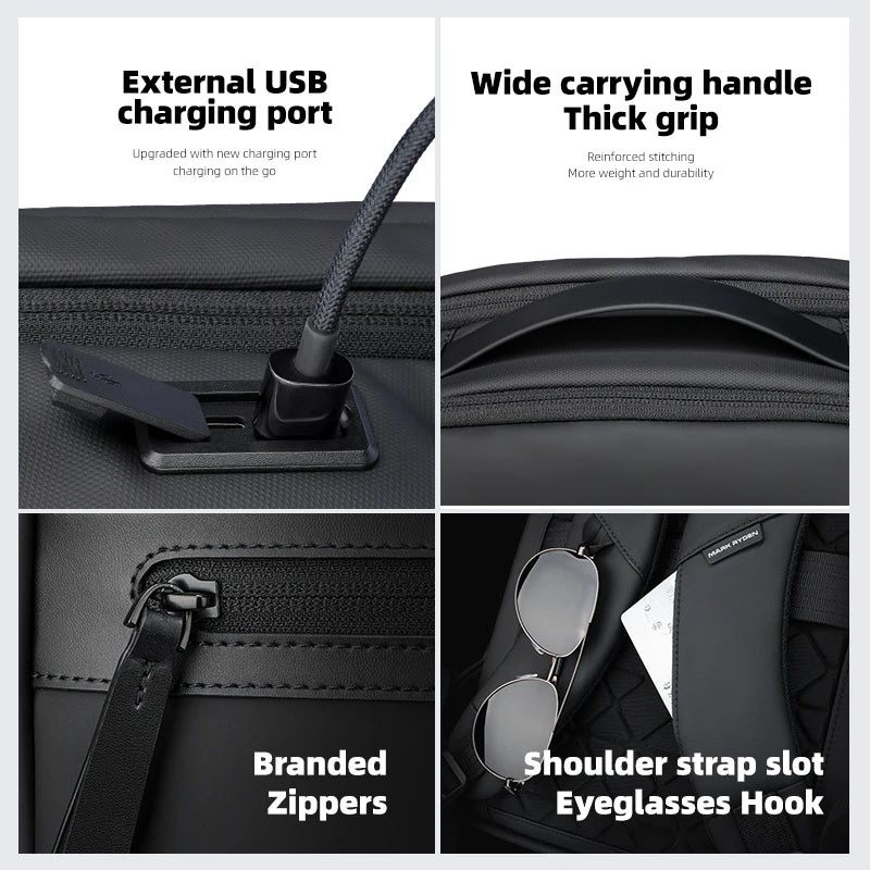 MARK RYDEN men's backpack waterproof backpack laptop backpack