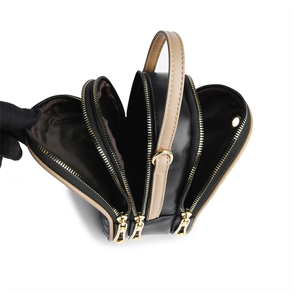 Sac à main urbain en cuir – Élégance et organisation