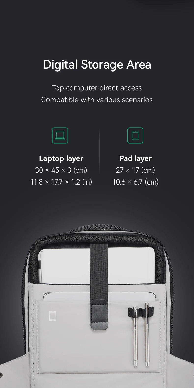 Mark Ryden 360 Protection Laptop Backpack Travel Original Brand Bag