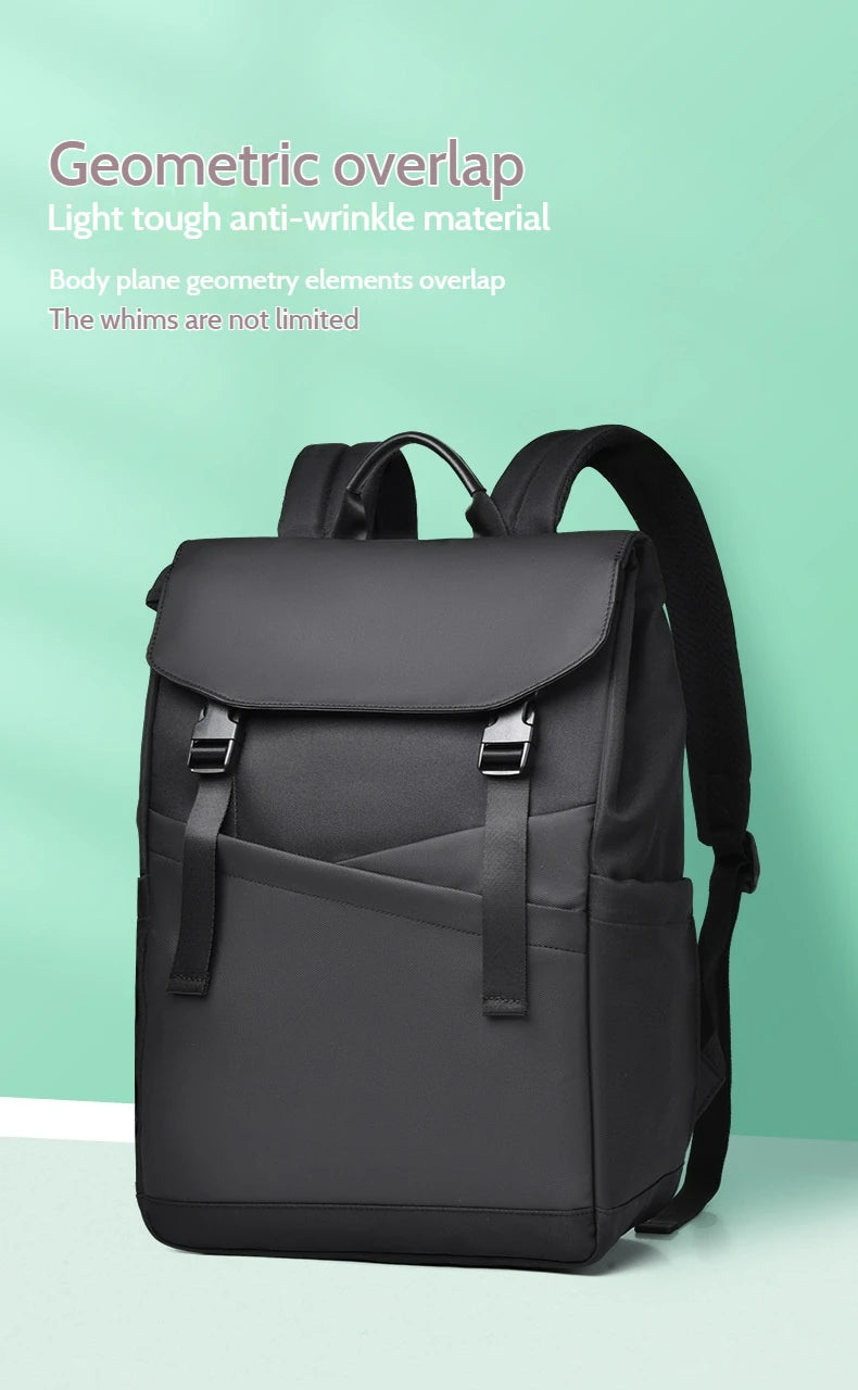 MARKROYAL Boys Laptop Backpack Large Capacity Flip Student Book Backpack Lightweight Travel Trendy Cool 15.6 Inch