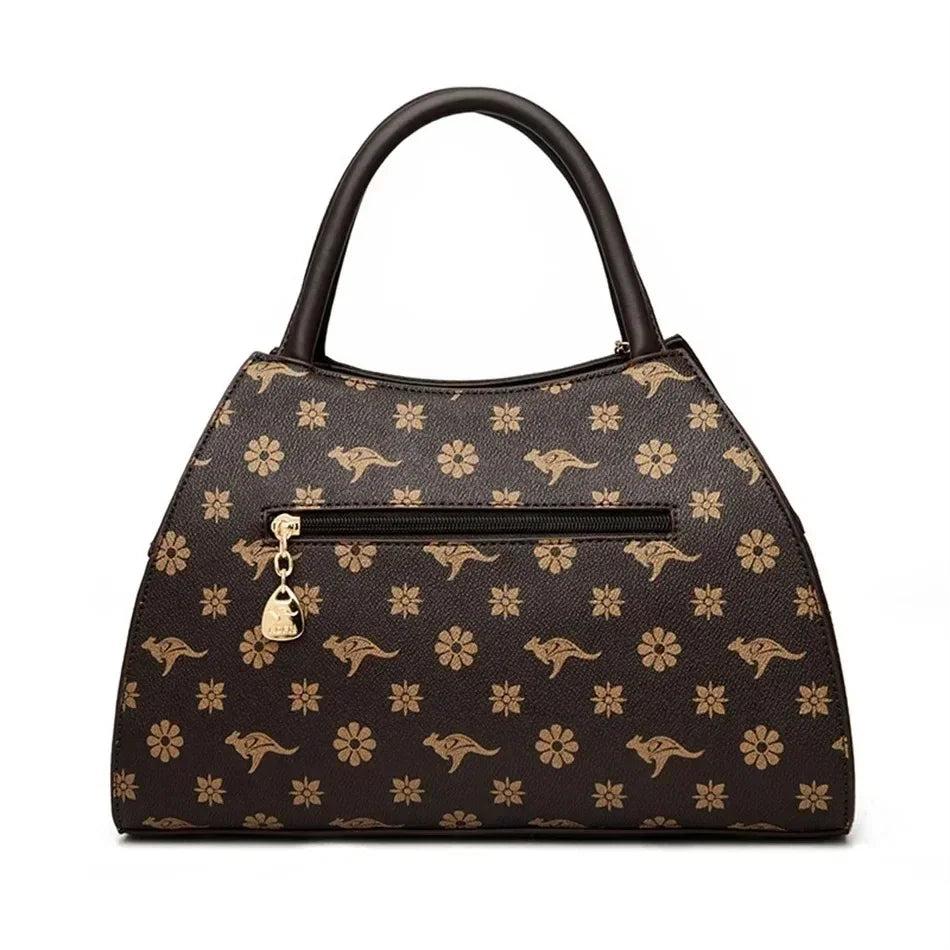 Sac à main effet crocodile – Élégance classique