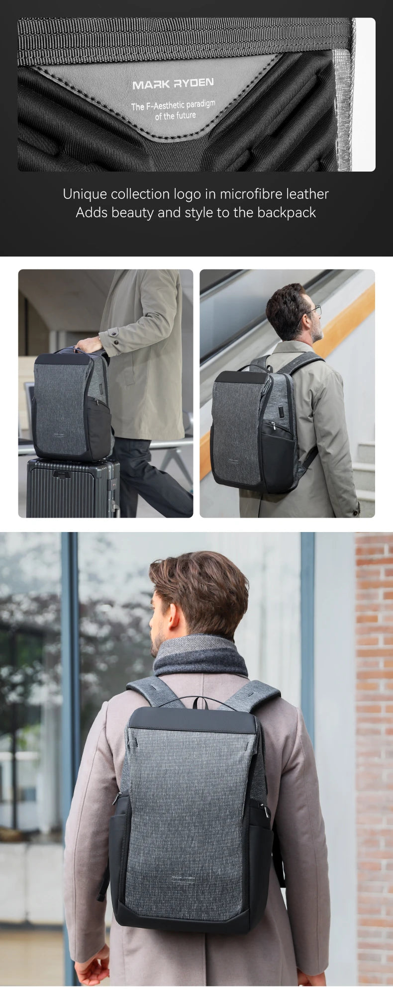 Mark Ryden Sac à dos grande capacité – Style business