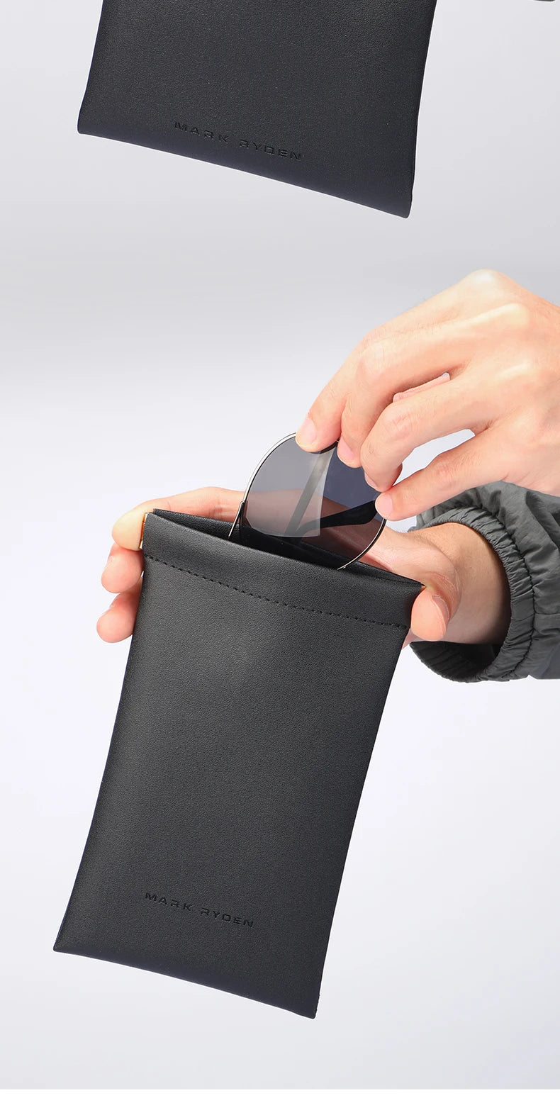 MARK RYDEN Men's Card pack Mini Organizer Bag Headphone Pouch