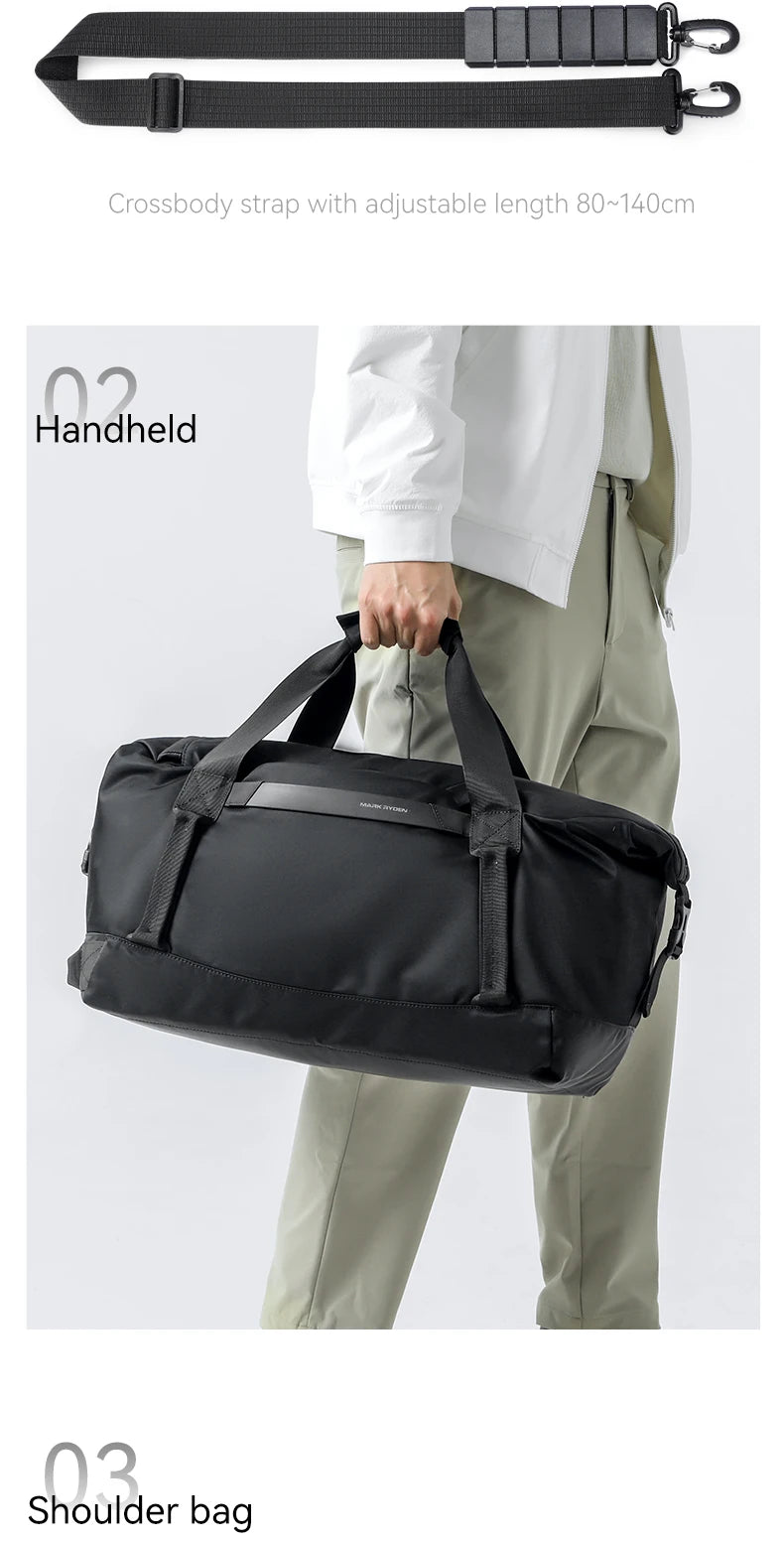 Multi-form handbag fitness travel crossbody bag