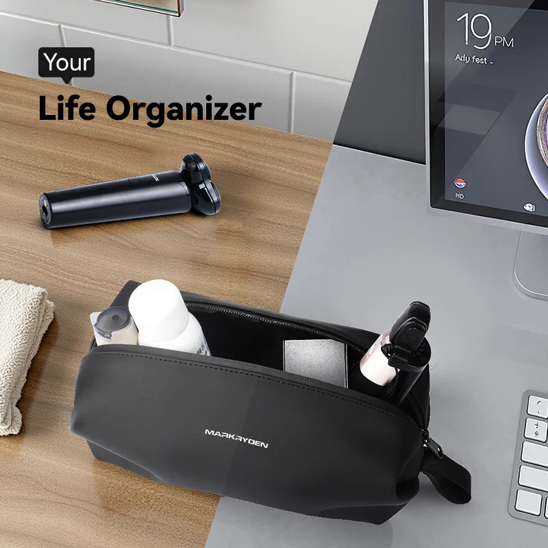 MARK RYDEN Toiletry Bag Travel Makeup Bag Pillow Type Waterproof Pouch Mini