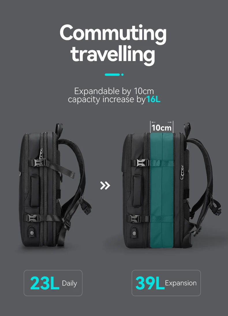 Mark Ryden Sac à dos de voyage grande capacité – Extensible et fonctionnel