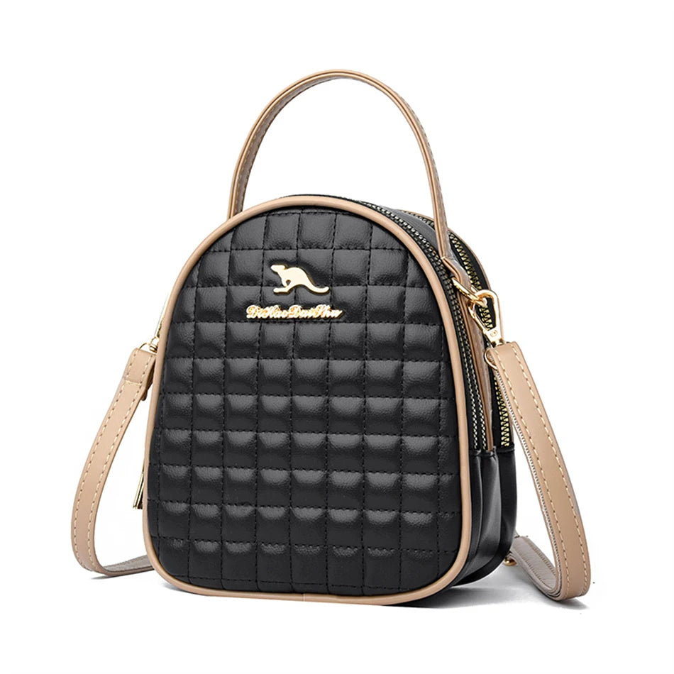 Sac à main urbain en cuir – Élégance et organisation