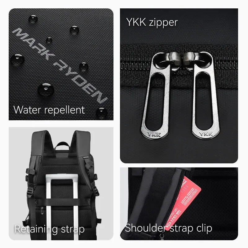 Mark Ryden Sac à dos de voyage grande capacité – Extensible et fonctionnel