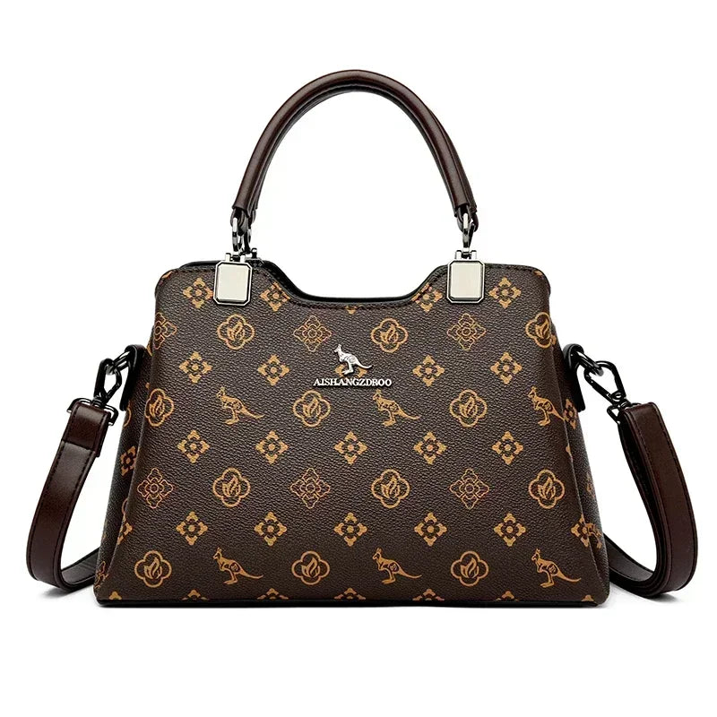 Sac à main effet crocodile – Élégance classique