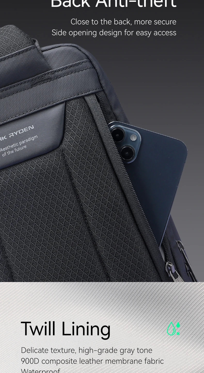 MARK RYDEN Crossbag Men's Chest Bag Waterproof  Functional Backpacks