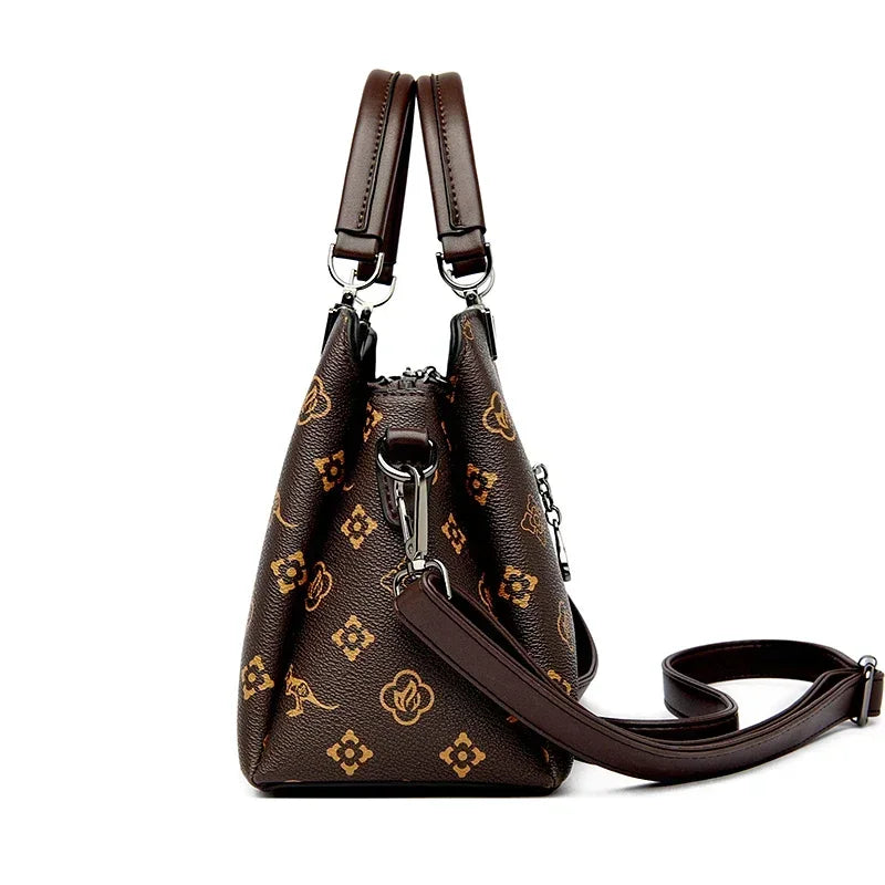 Sac à main effet crocodile – Élégance classique