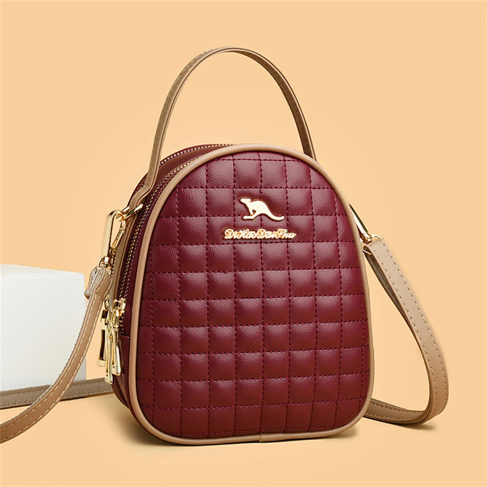 Sac à main urbain en cuir – Élégance et organisation