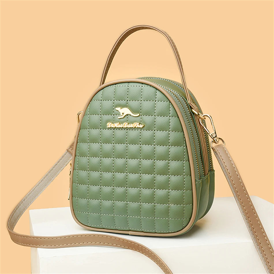 Sac à main urbain en cuir – Élégance et organisation