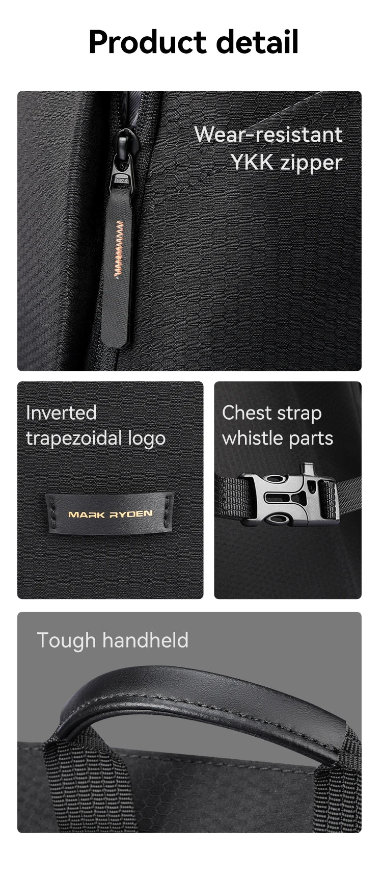 Mark Ryden Sac à dos multi-usage – Sport, mobilité et organisation