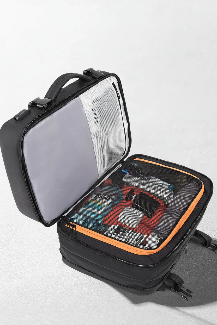 Sac à dos de voyage extensible