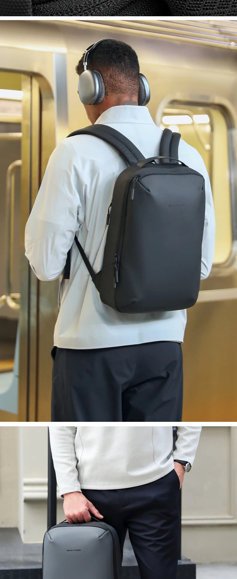 MARK RYDEN Male backpack waterproof bag airplane cabin backpack