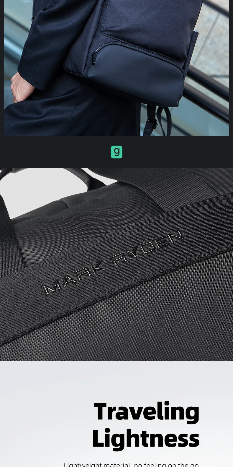 Mark Ryden Convenient Lightweight Computer Backpack And Handheld School Bag