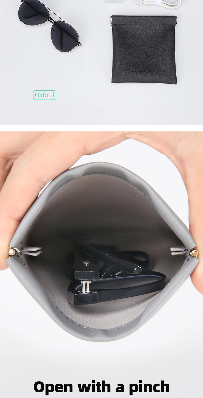 MARK RYDEN Men's Card pack Mini Organizer Bag Headphone Pouch