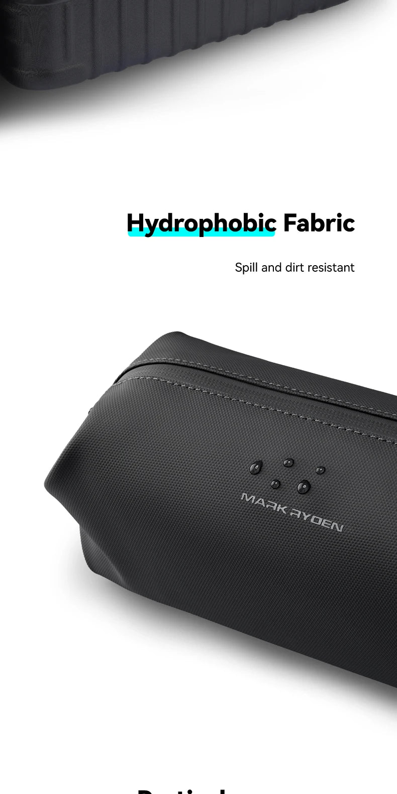 MARK RYDEN Toiletry Bag Travel Makeup Bag Pillow Type Waterproof Pouch Mini