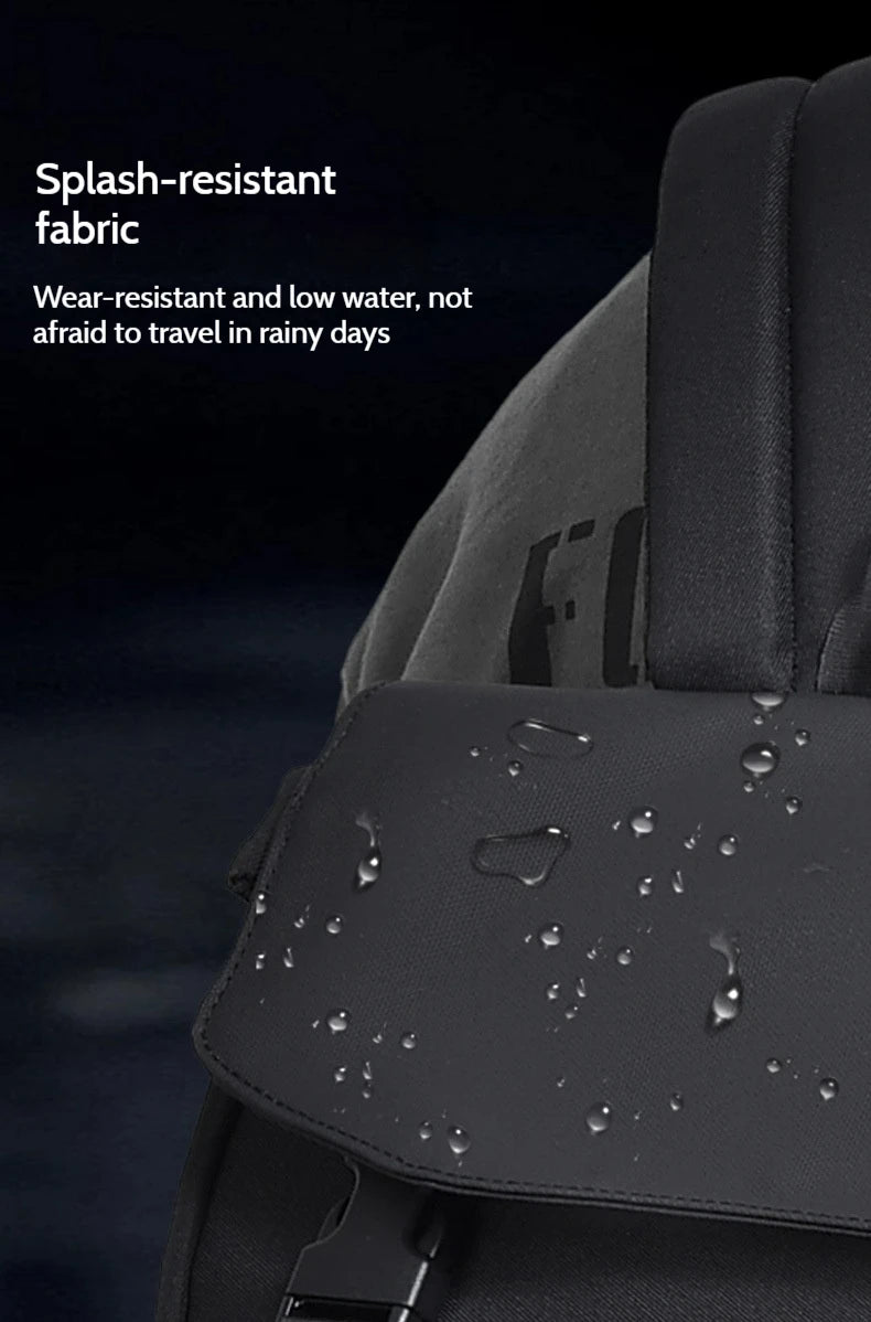 MARKROYAL Boys Laptop Backpack Large Capacity Flip Student Book Backpack Lightweight Travel Trendy Cool 15.6 Inch