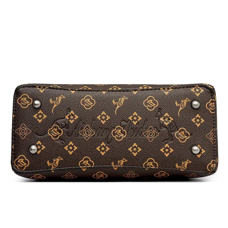 Sac à main effet crocodile – Élégance classique