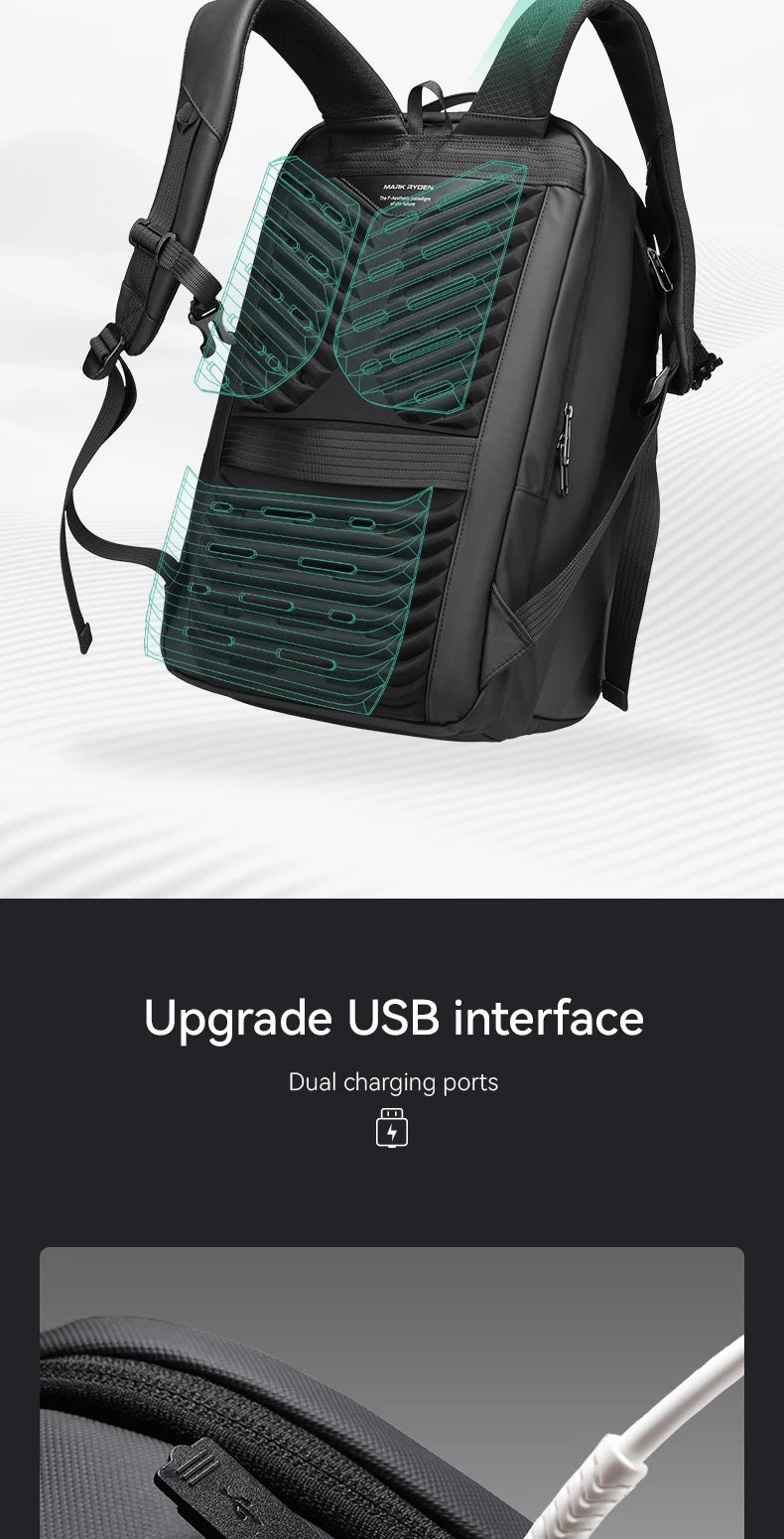 Mark Ryden Sac à dos business multi-poches – Protection et organisation