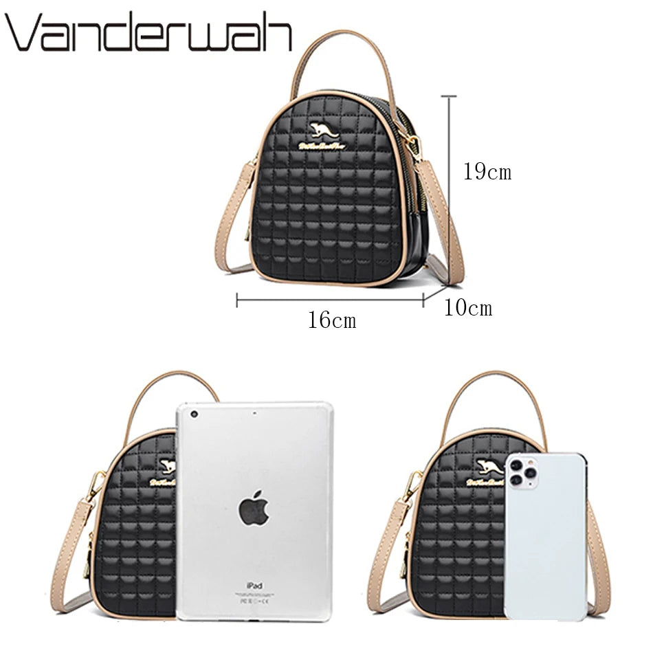 Sac à main urbain en cuir – Élégance et organisation