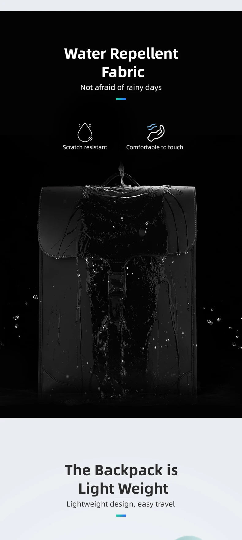 MARK RYDEN men's backpacks travel bag Laptop bag