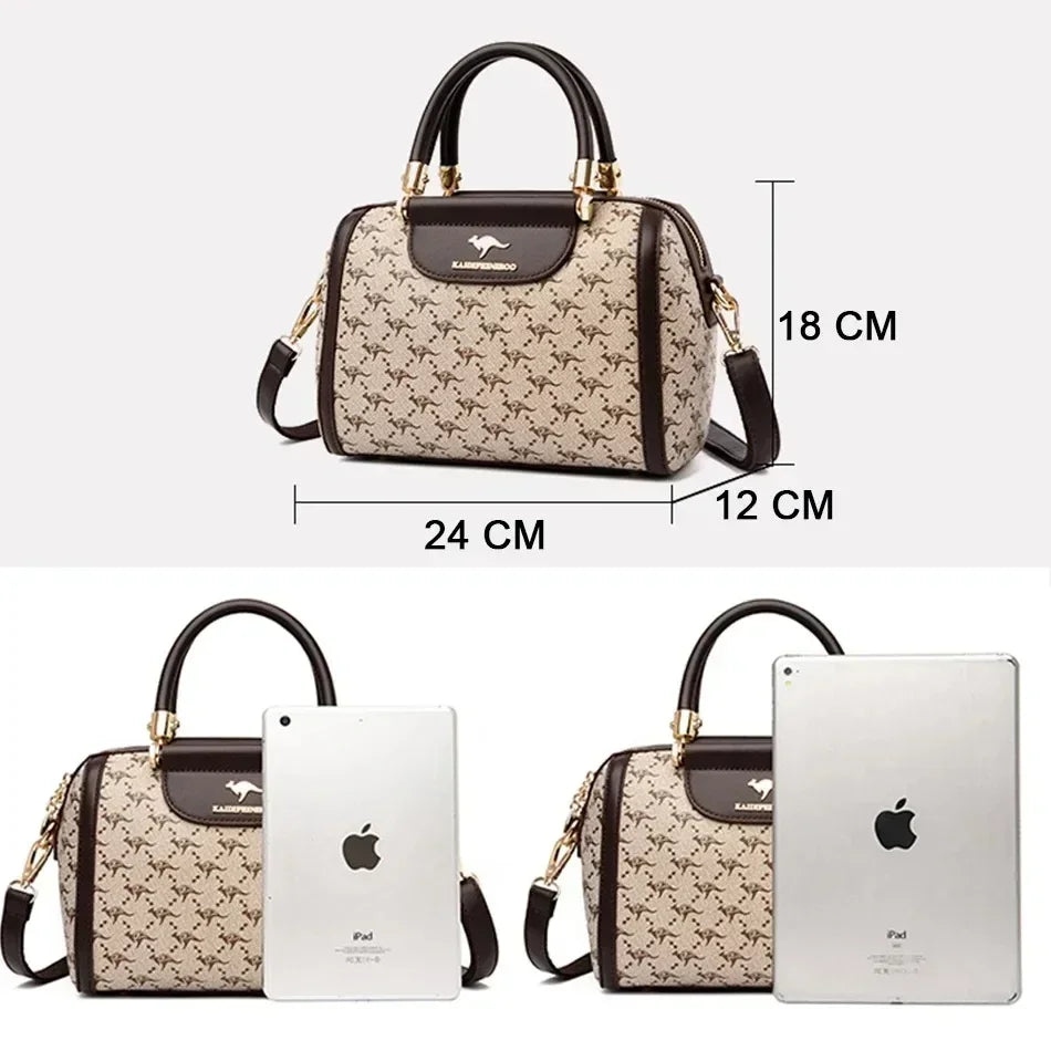 Sac à main effet crocodile – Élégance classique