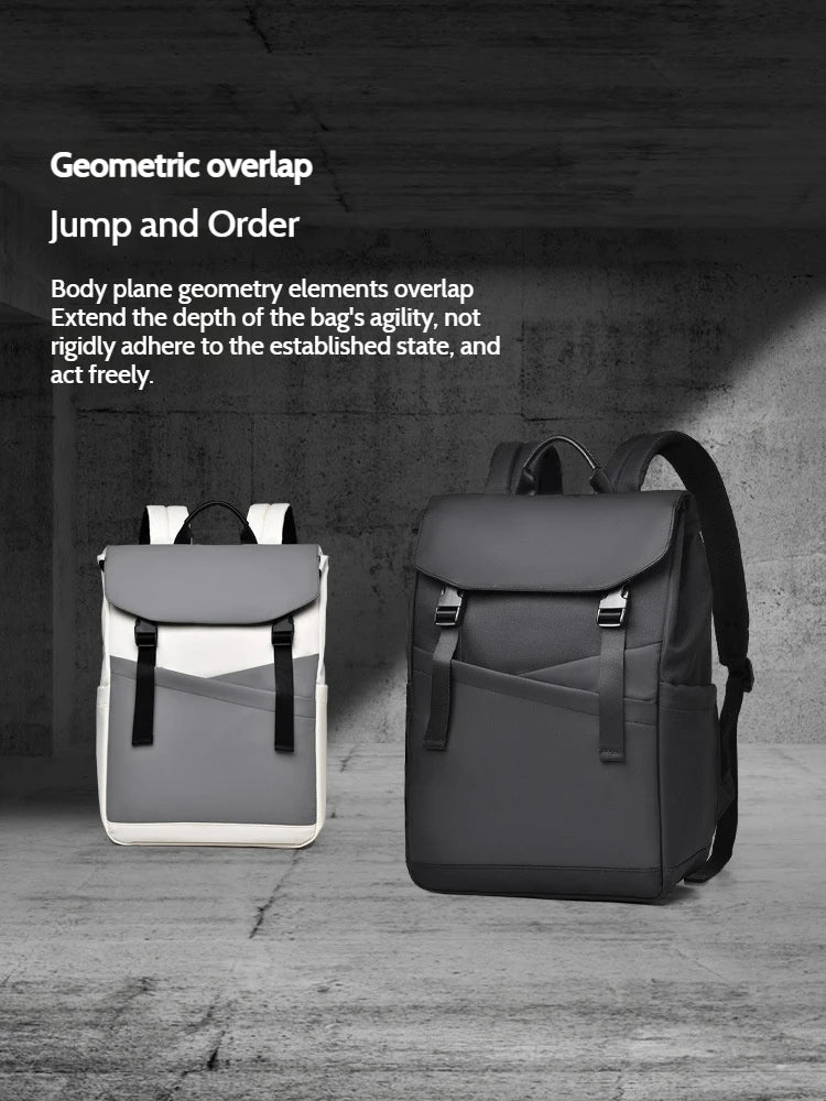 MARKROYAL Boys Laptop Backpack Large Capacity Flip Student Book Backpack Lightweight Travel Trendy Cool 15.6 Inch