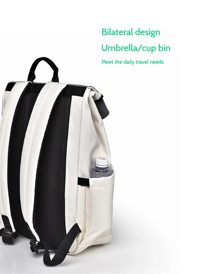 MARKROYAL Boys Laptop Backpack Large Capacity Flip Student Book Backpack Lightweight Travel Trendy Cool 15.6 Inch