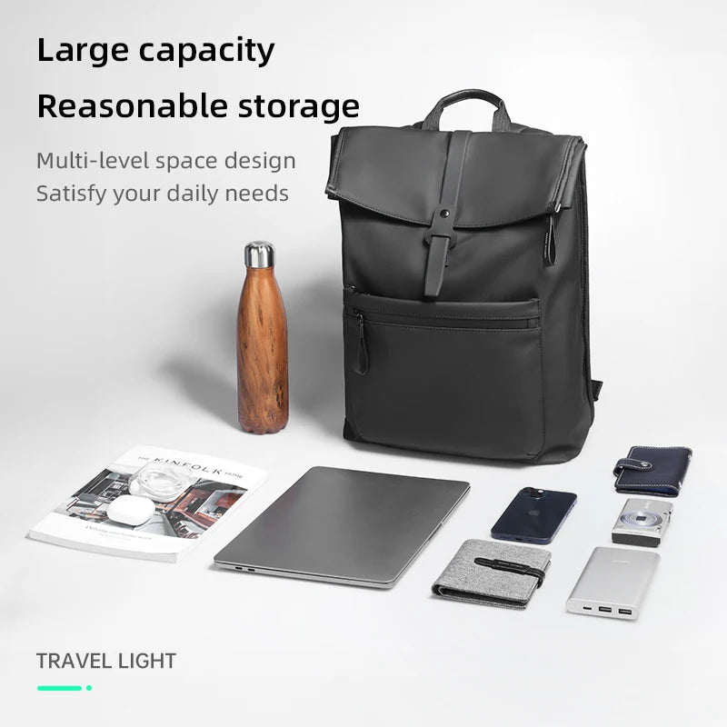 Mark Ryden Sac à dos en cuir – Style urbain et élégant