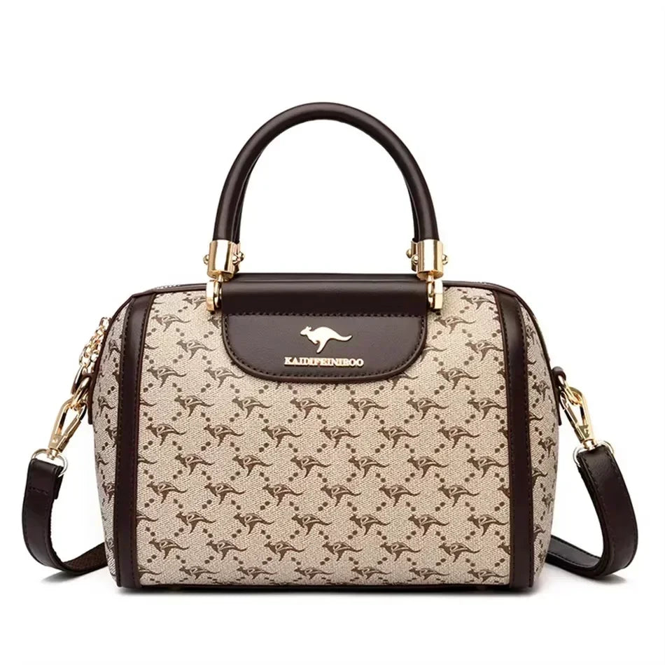 Sac à main effet crocodile – Élégance classique