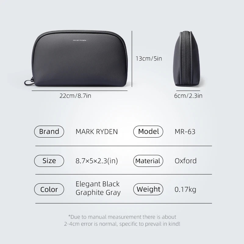 MARK RYDEN Toiletry Bag Travel Parcel Toiletries Organizer Bag