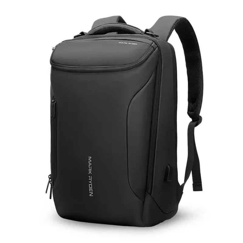 MARK RYDEN Waterproof Business & Travel Backpack with USB Charging
