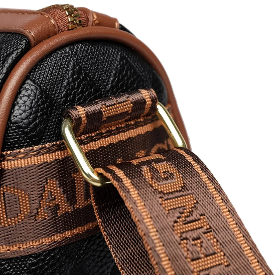 Sac à main en cuir, porté épaule et croisé