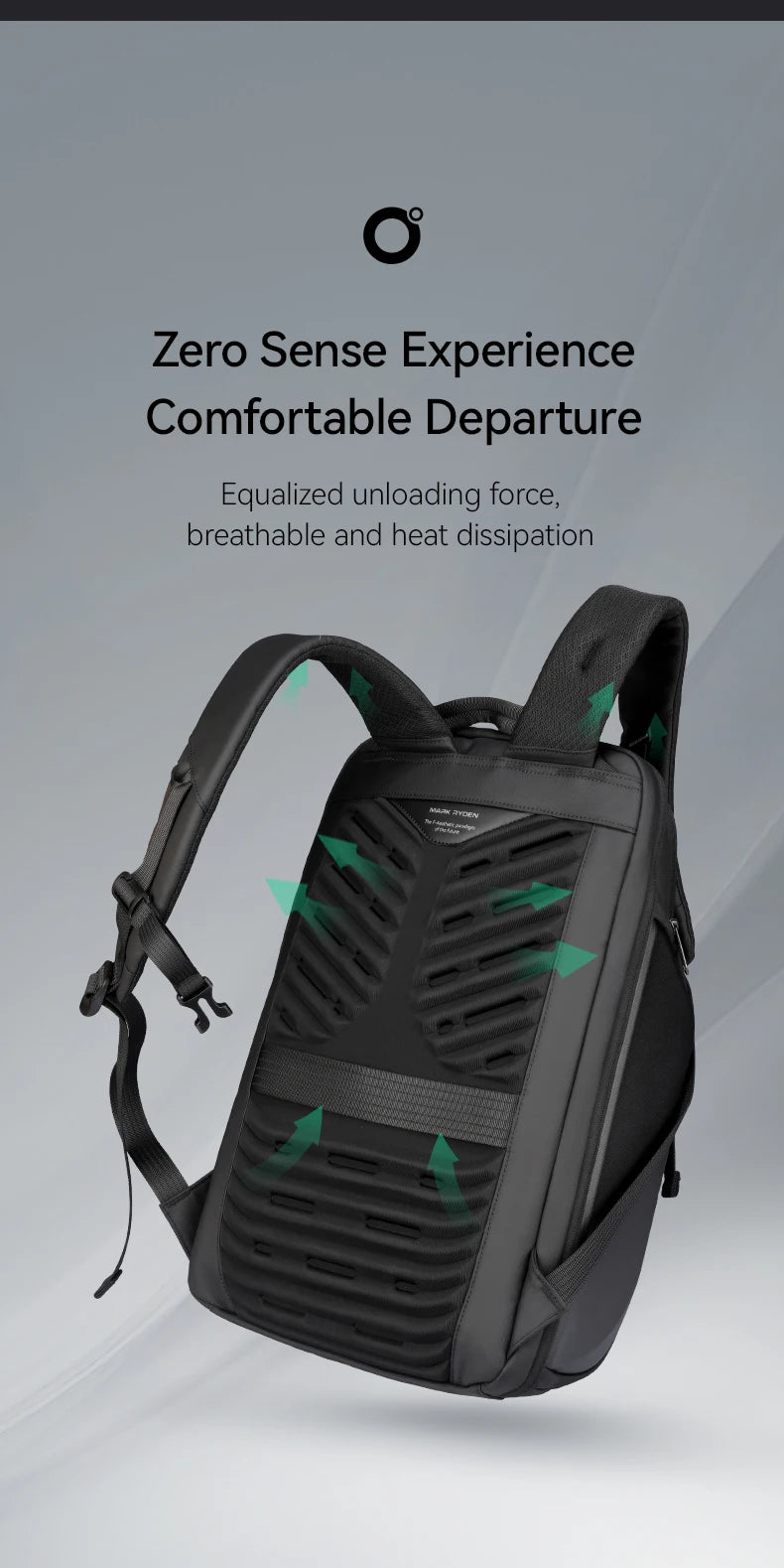 Mark Ryden 360 Protection Laptop Backpack Travel Original Brand Bag